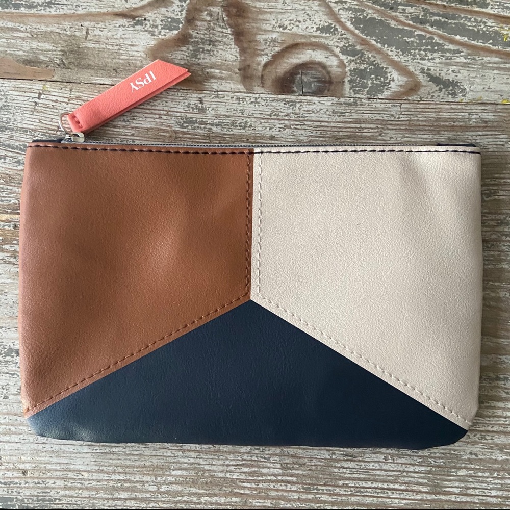 IPSY NOVEMBER 2020 COLORBLOCK COSMETIC MAKEUP BAG
